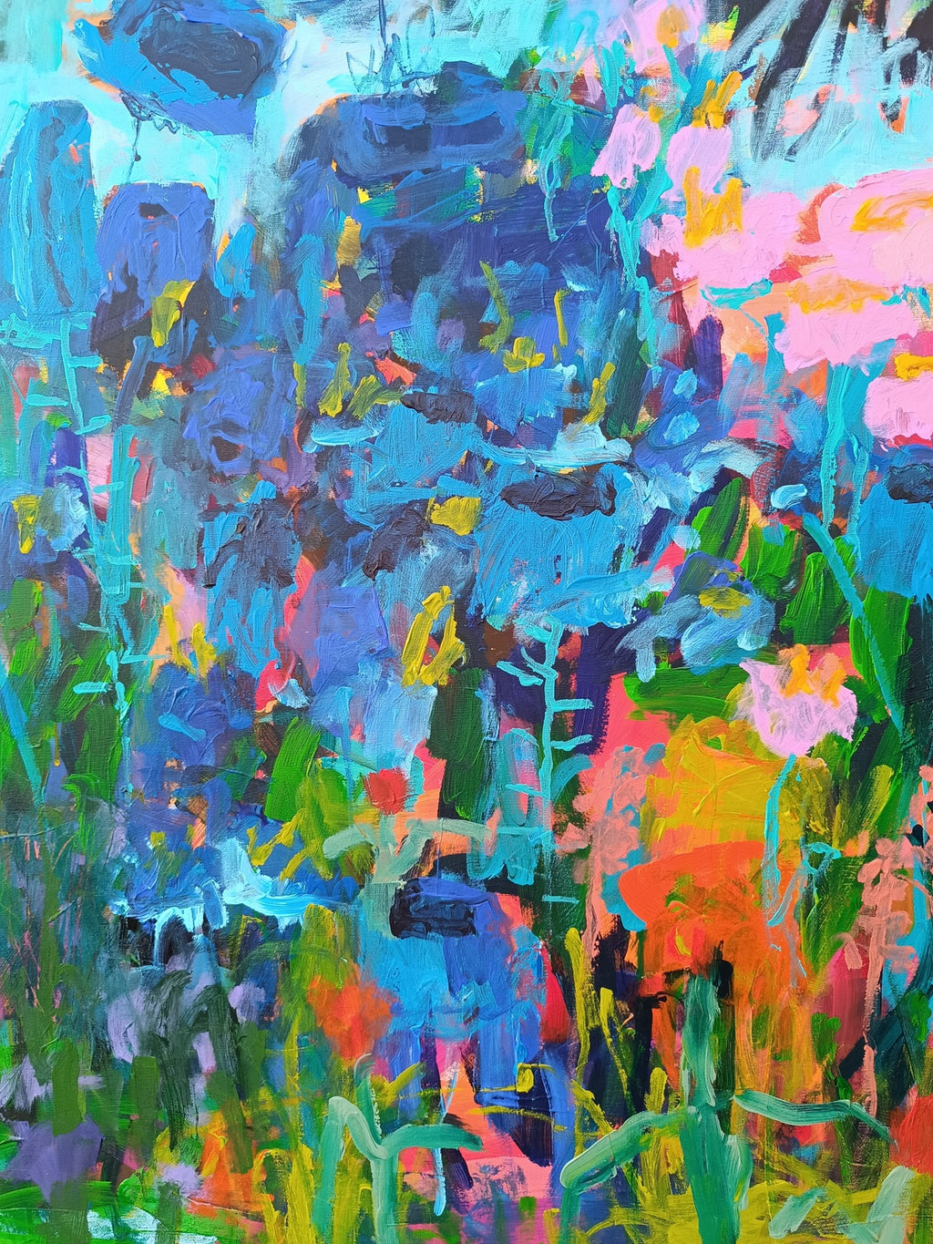 abstract colorful painting