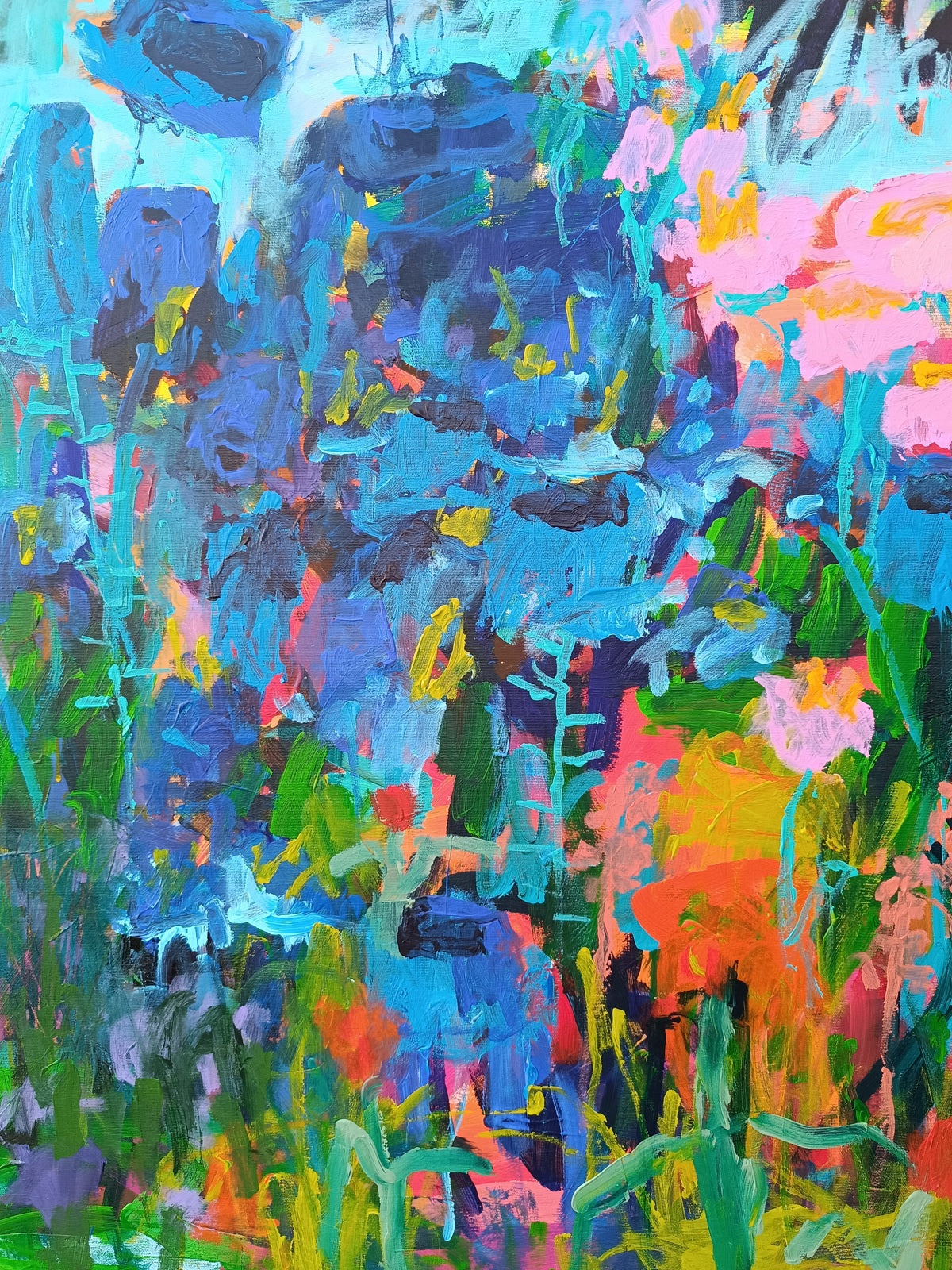abstract colorful painting