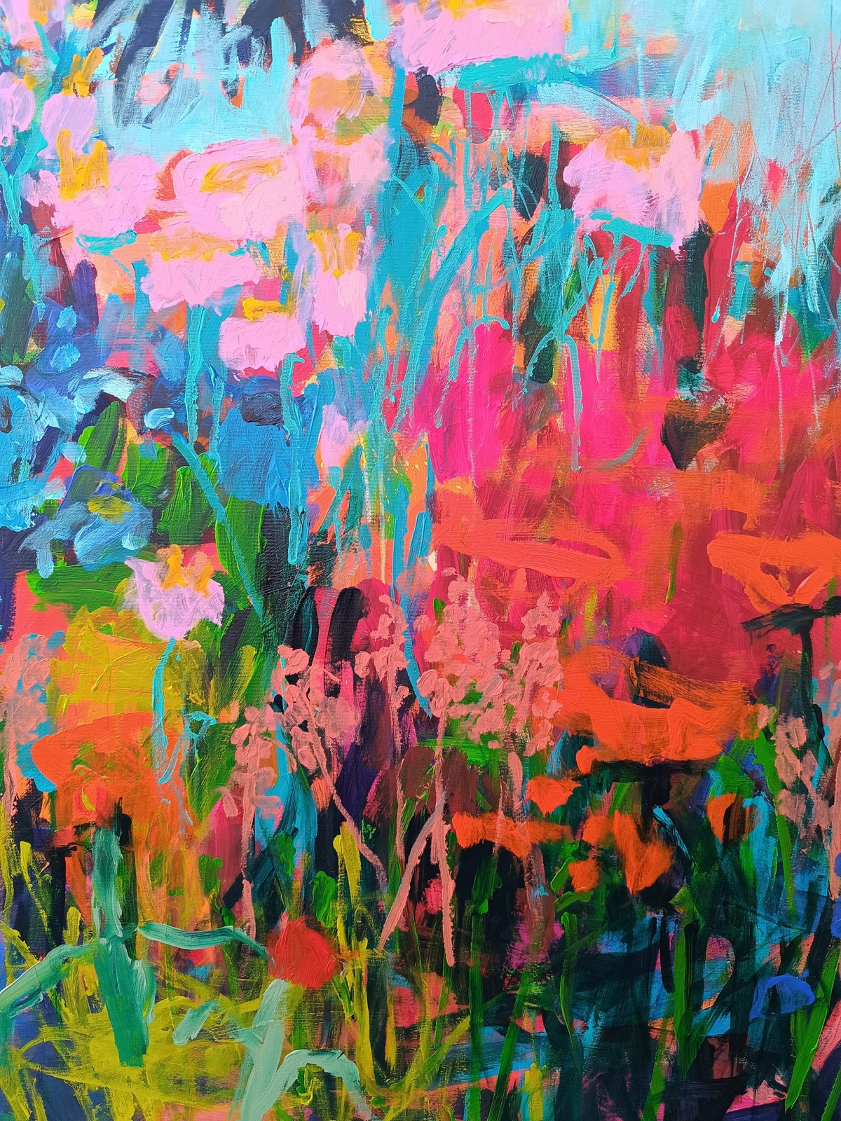abstract colorful painting