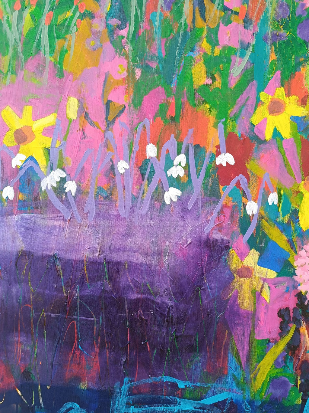 beautiful spring wall artwork